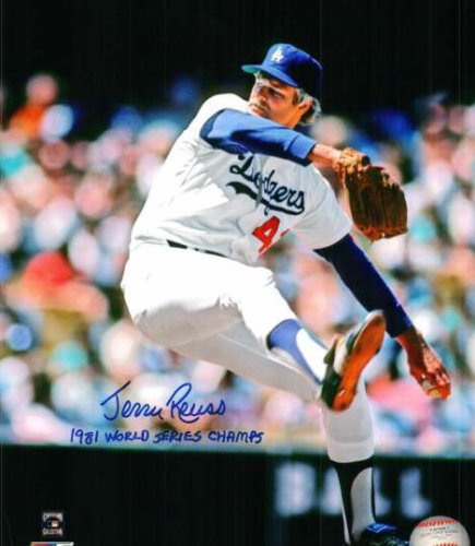 Jerry Reuss Autographed Signed Los Angeles Dodgers Photo - Autographs