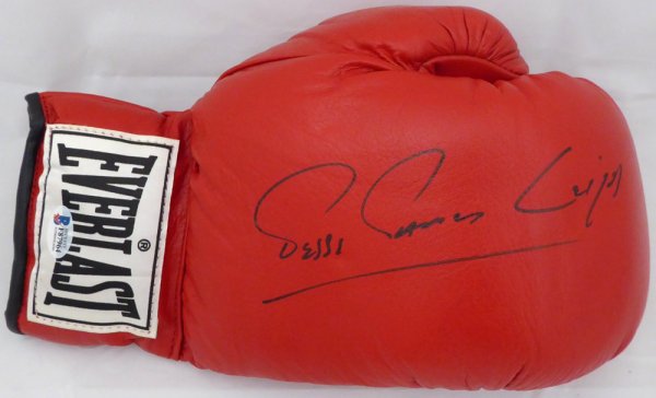 Jesse James Leija Autographed Red Everlast Boxing Glove Beckett Beckett