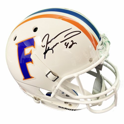 Jevon Kearse Florida Gators Autographed Signed Full Size Schutt Rep White Helmet-PSA/DNA 