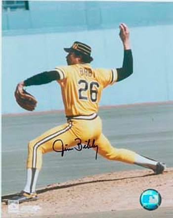 Jim Bibby signed Pittsburgh Pirates 8x10 Photo (deceased)
