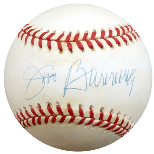 Jim Bunning Autographed Official Nl Baseball Philadelphia Phillies Beckett Beckett