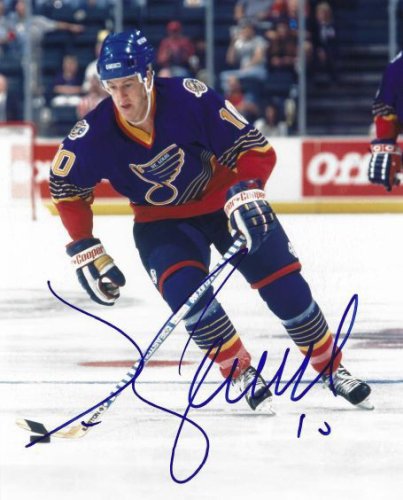 Jim Campbell Autographed Signed 8X10 St. Louis Blues Photo - Autographs