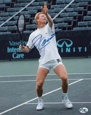 Jim Courier Autographed Signed 8x10 Photo COA (2005 Tennis Intl Hall Of Fame) 