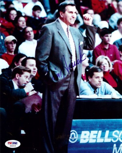 Jim Harrick Autographed Signed 8X10 Photo Georgia Bulldogs PSA/DNA 