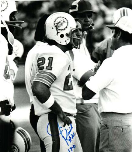 Jim Kiick Autographed Signed 8X10 Miami Dolphins Photo - Autographs