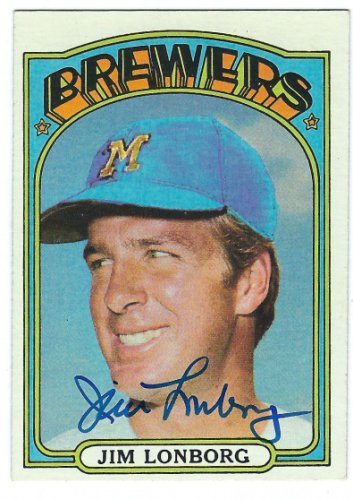 Jim Lonborg Autographed Signed 1972 Topps Card - Autographs
