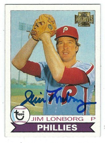 Jim Lonborg Autographed Signed 2001 Topps Archive Card - Autographs