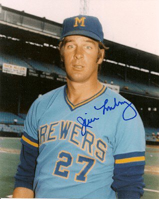 Jim Lonborg Autographed Signed 8X10 Milwaukee Brewers Photo - Autographs