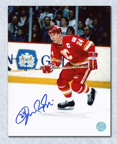 Jim Peplinski Autographed Signed Calgary Flames Hockey 8x10 Photo