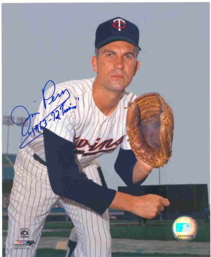 Jim Perry Autographed Signed 8X10 Minnesota Twins Photo - Autographs