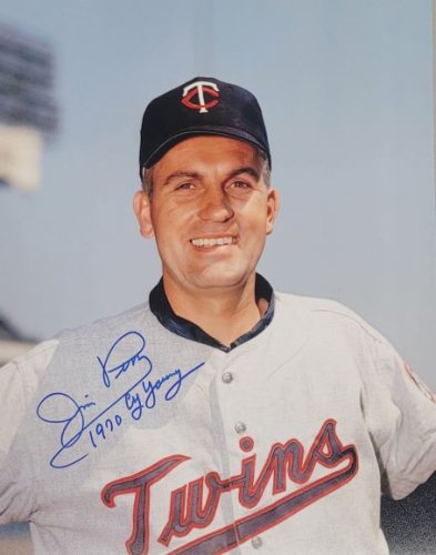 Jim Perry Autographed Signed Minnesota Twins 11X14 Photo - Autographs