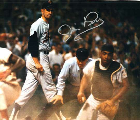 Jim Perry Autographed Signed - Minnesota Twins Photo - Autographs