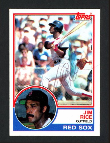 Jim Rice Boston Red Sox Fanatics Authentic Autographed Gray