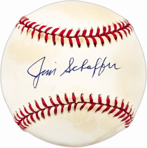 Jim Schaffer Autographed Signed Official Al Baseball St. Louis Cardinals, Chicago Cubs #225680 