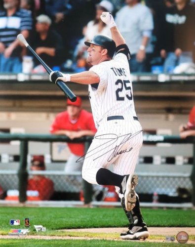 Jim Thome Autographed Signed Chicago White Sox 16X20 Photo With Fanatics COA - Autographs 
