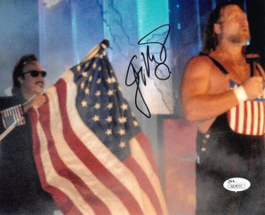 Jimmy Hart Autographed Signed Wrestling 8x10 Photo- JSA #AA38331 (WCW/WWE Legend) 