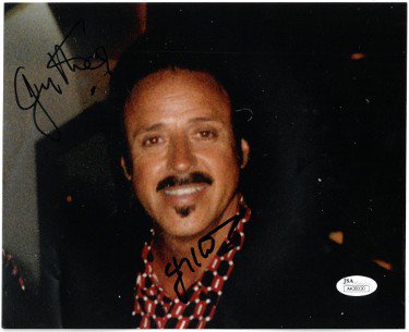 Jimmy Hart Autographed Signed Wrestling 8x10 Photo minor bend- JSA #AA38330 (WCW/WWE Legend) 
