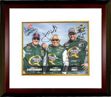 Jimmy Houston Autographed Signed Quaker State- FLW 8x10 Photo
