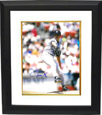Jimmy Key signed New York Yankees 8x10 Photo Custom Framing