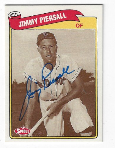 Jimmy Piersall Autographed Memorabilia | Signed Photo, Jersey
