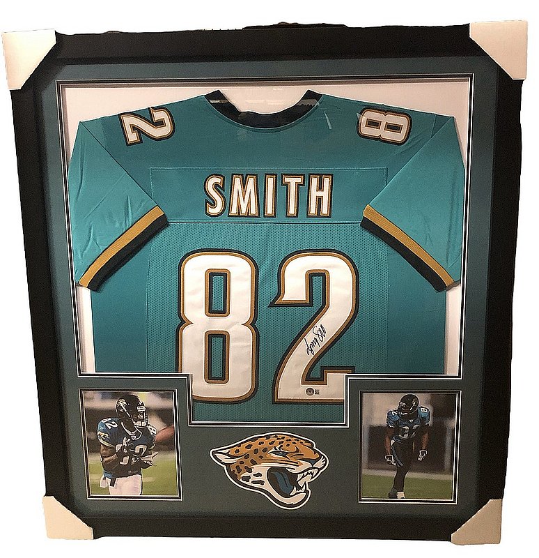 JIMMY SMITH AUTOGRAPHED JACKSONVILLE JAGUARS NIKE JERSEY - Signature  Collectibles