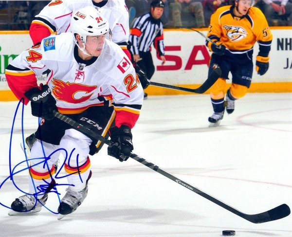 Jiri Hudler Autographed Signed 8X10 Calgary Flames Photo - Autographs