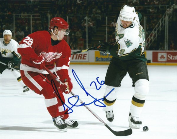 Jiri Hudler Autographed Signed 8X10 Detroit Red Wings Photo - Autographs