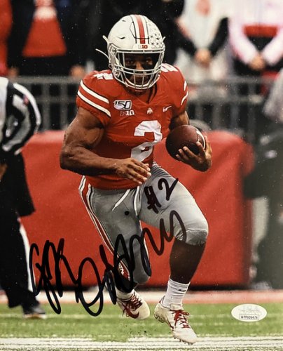 JK Dobbins Ohio State Buckeyes 8-1 8x10 Autographed Signed Photo - JSA Authentic 