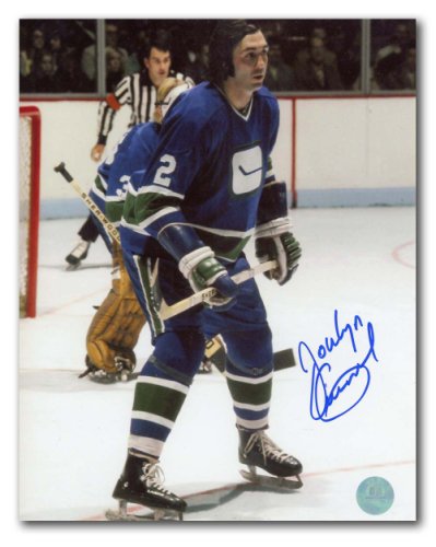 Jocelyn Guevremont Autographed Signed Vancouver Canucks Game Action 8x10 Photo