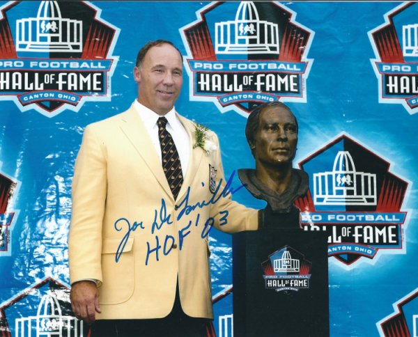 Joe Delamielleure Autographed Signed 8X10 Buffalo Bills Photo - Autographs