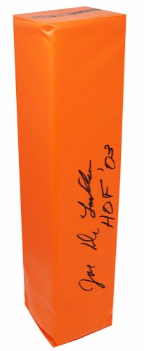 Joe DeLamielleure Autographed Signed Orange Endzone Football Pylon w/HOF'03 