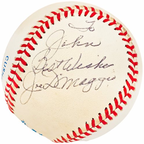 Joe Dimaggio Signed Authentic 1939 New York Yankees Game Model Jersey JSA  COA