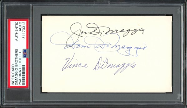 Joe DiMaggio Signed Auto Autograph 8x10 Photo JSA XX83892 - Sports