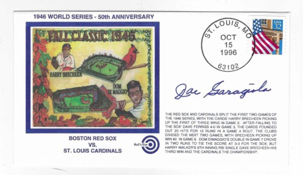 Joe Garagiola Autographed Signed St. Louis Cardinals Cachet Cover - Autographs