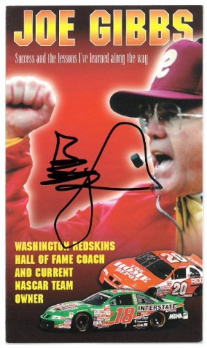 Joe Gibbs Autographed Signed 3.5x5.5 Success Pamphlet very minor bleed- JSA (Washington Football/NASCAR)