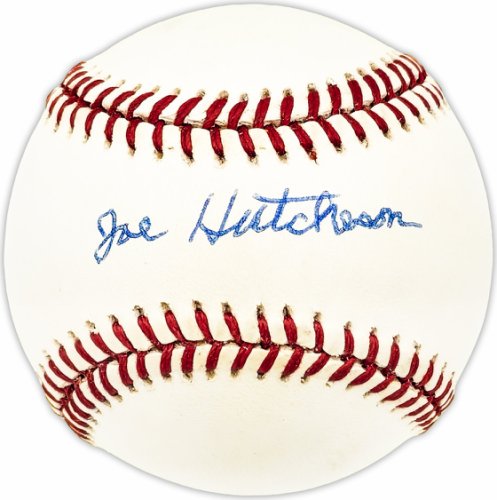 Joe Hutcheson Autographed Signed Official Nl Baseball Brooklyn Dodgers Beckett Beckett Qr #Bm25146 