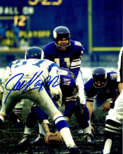 Joe Kapp Autographed Signed 8X10 Minnesota Vikings Photo - Autographs