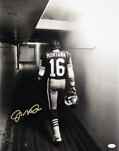 Joe Montana Autographed Signed 16X20 Photo San Francisco 49Ers JSA 