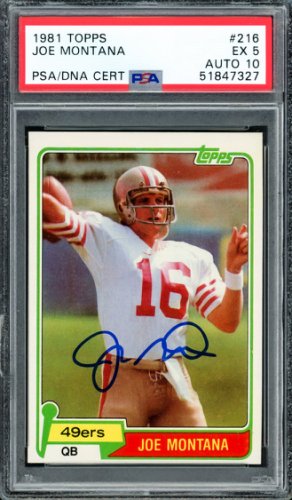 Joe Montana | Autographed Football Memorabilia & NFL Merchandise