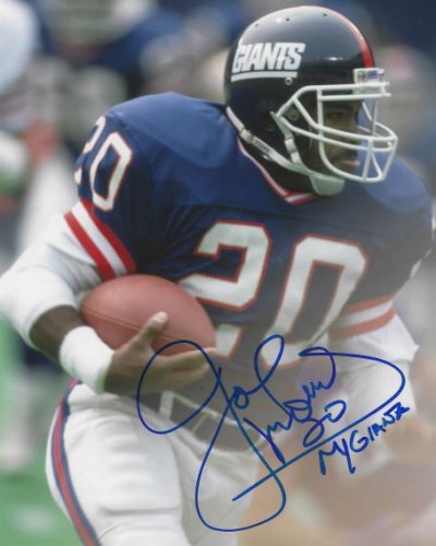 Joe Morris Autographed Signed 8X10 New York Giants Photo - Autographs