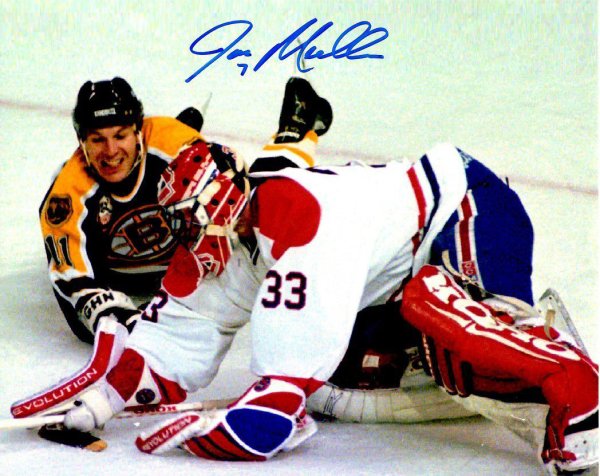 Joe Mullen Autographed Signed 8X10 Boston Bruins Photo - Autographs