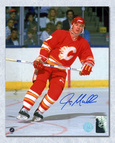 Joe Mullen Autographed Signed Calgary Flames Hockey 8x10 Photo