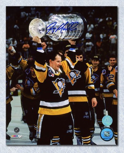 Joe Mullen Autographed Signed Pittsburgh Penguins Stanley Cup 8x10 Photo