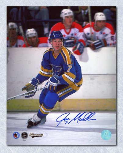 Joe Mullen Autographed Signed St Louis Blues 8x10 Photo