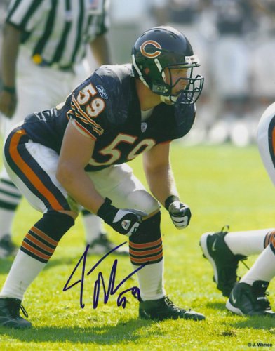 Joe Odom Autographed Signed 8X10 Chicago Bears Photo - Autographs 