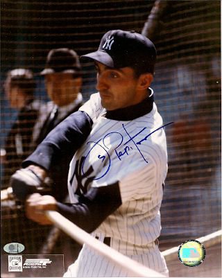 Joe Pepitone Autographed Signed 8X10 New York Yankees Photo - Autographs