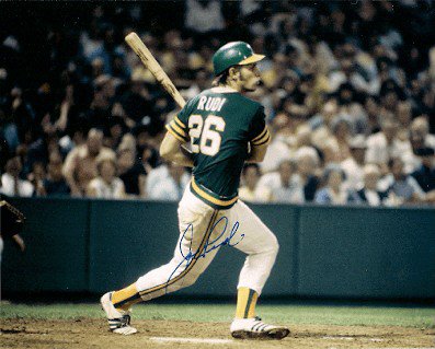 Joe Rudi Autographed Signed 8X10 Oakland A's Photo - Autographs