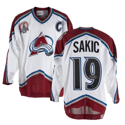 Joe Sakic Signed Autographed Framed Colorado Avalanche Jersey -  Norway