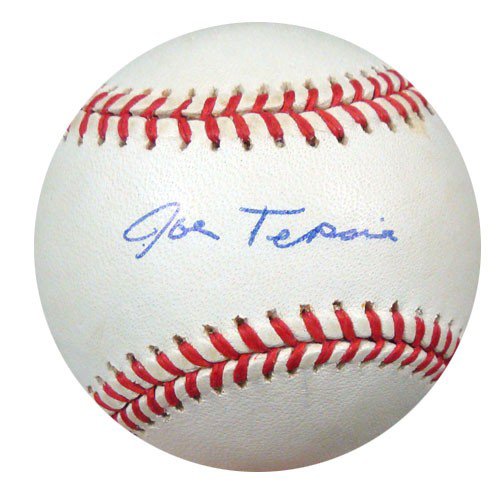 Joe Tepsic Autographed Signed Official Nl Baseball Brooklyn Dodgers PSA/DNA 