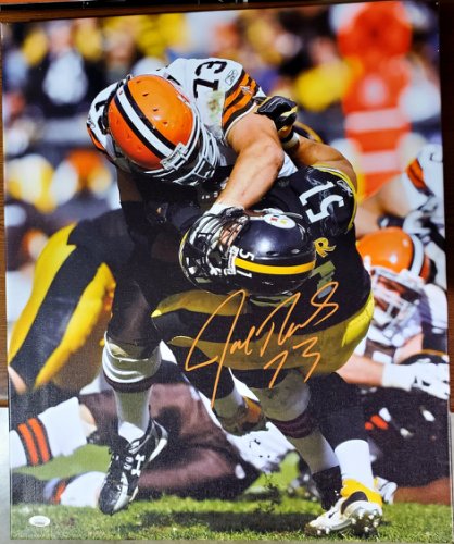 Joe Thomas Cleveland Browns 20x24 Autographed Signed Canvas - JSA Authentic 